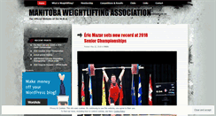 Desktop Screenshot of mbweightlifting.net